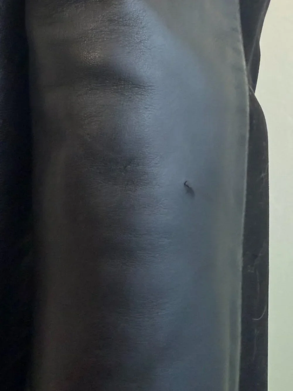 Stuart Weitzman Black Over-the-Knee Leather Stretch Riding Boots Size 7M
